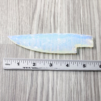 1 Opalite Ornamental Knife Blade  #9440 Mountain Man Knife