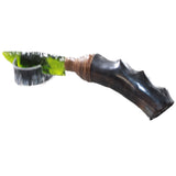 Impala Horn Handle Glass Blade Ornamental Knife #2859    Mountain Man Knife
