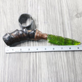 Impala Horn Handle Glass Blade Ornamental Knife #2859    Mountain Man Knife