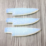 3 Opalite Ornamental Knife Blades  #2859    Mountain Man Knife