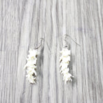Rattlesnake Vertebrae  Earrings  #6859   Mountain Man Earrings