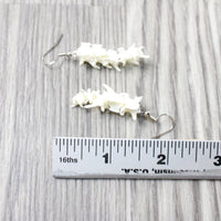 Rattlesnake Vertebrae  Earrings  #6859   Mountain Man Earrings