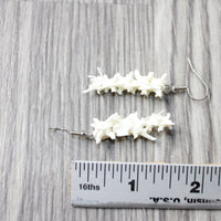 Rattlesnake Vertebrae  Earrings  #6859   Mountain Man Earrings