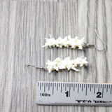 Rattlesnake Vertebrae  Earrings  #6859   Mountain Man Earrings