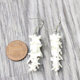 Rattlesnake Vertebrae  Earrings  #6859   Mountain Man Earrings