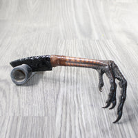 Turkey Foot Handle Obsidian Blade Ornamental Knife #9859  Mountain Man Knife