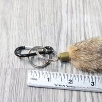 1 Bobcat Tail Key Ring #3959  Taxidermy Keychain Tassel Bag Tag