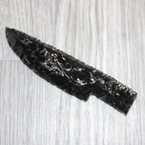 1 Obsidian Ornamental Knife Blade  #068