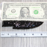 1 Obsidian Ornamental Knife Blade  #068