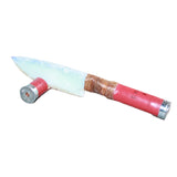 Shotgun Shell Hull Handle Opalite Blade Ornamental Knife #15468