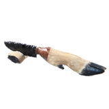Deer Foot Handle Obsidian Blade Ornamental Knife #9259  Mountain Man Knife