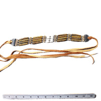 1 Bone Hairpipe Bead Choker  #3259        Mountain Man Jewelry
