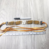 1 Bone Hairpipe Bead Choker  #3259        Mountain Man Jewelry