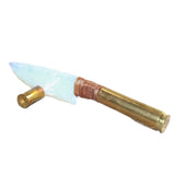 50 Cal Handle Opalite Blade Ornamental Knife #23568