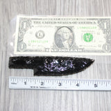 1 Obsidian Ornamental Knife Blade  # 468