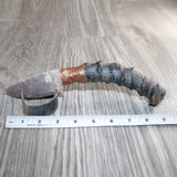 Impala Horn Handle Stone Blade Ornamental Knife # 05868