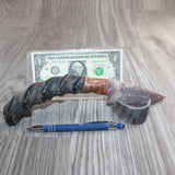 Impala Horn Handle Stone Blade Ornamental Knife # 05868