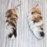 Bobcat Tail Earrings  #30868