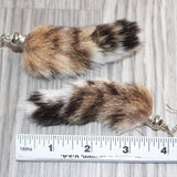 Bobcat Tail Earrings  #30868