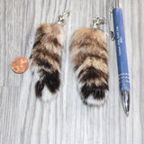 Bobcat Tail Earrings  #30868