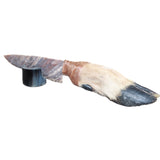 Deer Foot Handle Stone Blade Ornamental Knife #24068