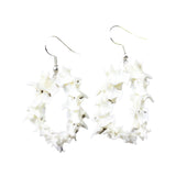 Rattlesnake Vertebrae Hoop  Earrings  #6059   Mountain Man Earrings