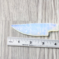 1 Small Opalite Ornamental Knife Blade  #8150     Mountain Man Knife