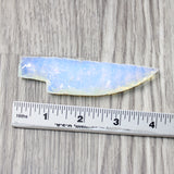 1 Small Opalite Ornamental Knife Blade  #8150     Mountain Man Knife