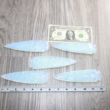 5 Opalite Ornamental Spearheads  #468      Arrowhead
