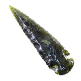1 Glass Ornamental Spearhead  #6840  Arrowheads