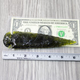 1 Glass Ornamental Spearhead  #6840  Arrowheads