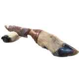 Deer Foot Handle Stone Blade Ornamental Knife #9250    Mountain Man Knife
