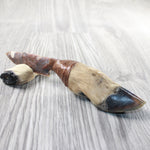 Deer Foot Handle Stone Blade Ornamental Knife #9250    Mountain Man Knife