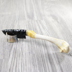 Turkey Bone Handle Obsidian Blade Ornamental Knife #44050  Mountain Man Knife
