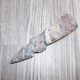 1 Stone Ornamental Tomahawk Head #368       Agate Jasper Ax Axe Hatchet