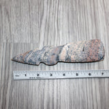 1 Stone Ornamental Tomahawk Head #368       Agate Jasper Ax Axe Hatchet
