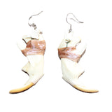 Muskrat Jaw Earrings  #30468