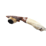 Coyote Foot Handle Stone Blade Ornamental Knife #7750    Mountain Man Knife