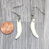 Coyote Teeth  Earrings  #30268