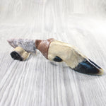 Deer Foot Handle Stone Blade Ornamental Knife #7750    Mountain Man Knife