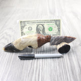 Deer Foot Handle Stone Blade Ornamental Knife #7750    Mountain Man Knife