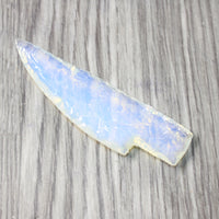 1 Small Opalite Ornamental Knife Blade  #7950     Mountain Man Knife