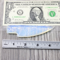 1 Small Opalite Ornamental Knife Blade  #7950     Mountain Man Knife