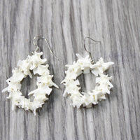 Rattlesnake Vertebrae  Earrings  #6050   Mountain Man Earrings