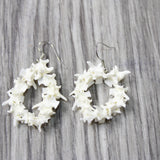 Rattlesnake Vertebrae  Earrings  #6050   Mountain Man Earrings