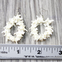 Rattlesnake Vertebrae  Earrings  #6050   Mountain Man Earrings