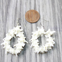 Rattlesnake Vertebrae  Earrings  #6050   Mountain Man Earrings