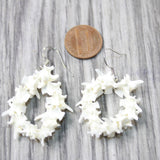 Rattlesnake Vertebrae  Earrings  #6050   Mountain Man Earrings