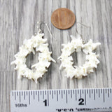 Rattlesnake Vertebrae  Earrings  #6050   Mountain Man Earrings