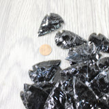 50 Large Obsidian Ornamental Arrowheads  #5050    Spearhead